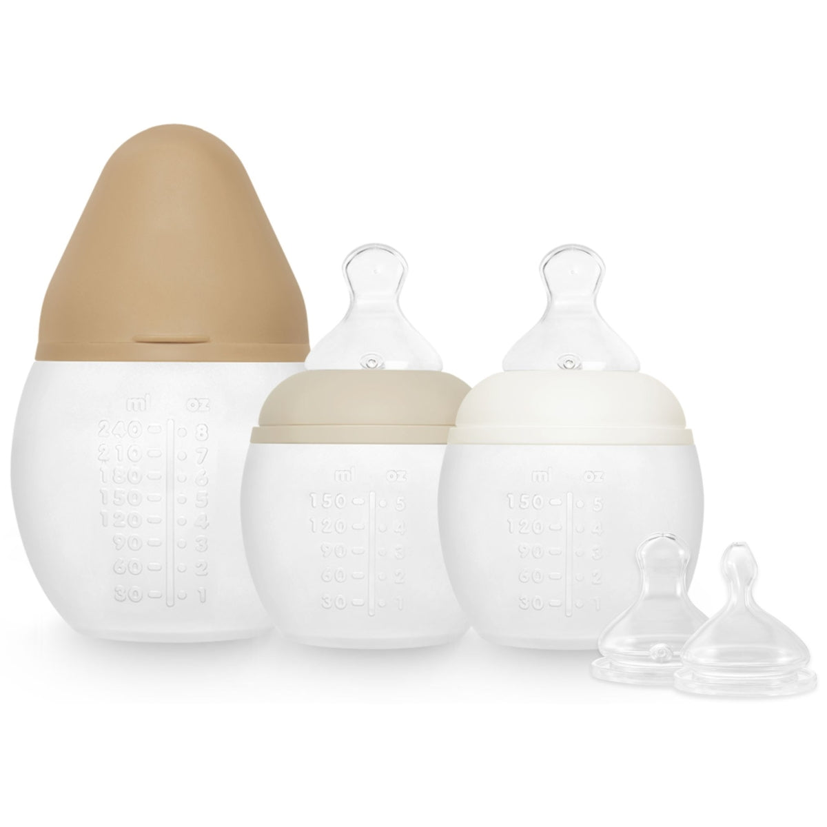 BABY BOTTLE SET - set van 3+spenen