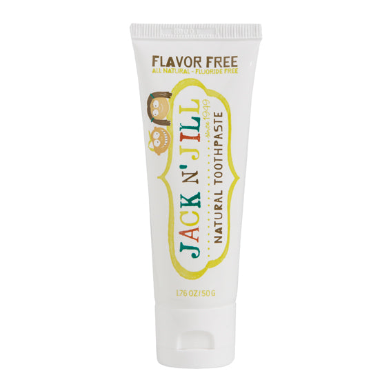TOOTHPASTE NATURAL FLUORIDE &amp; FLAVOUR FREE 50G