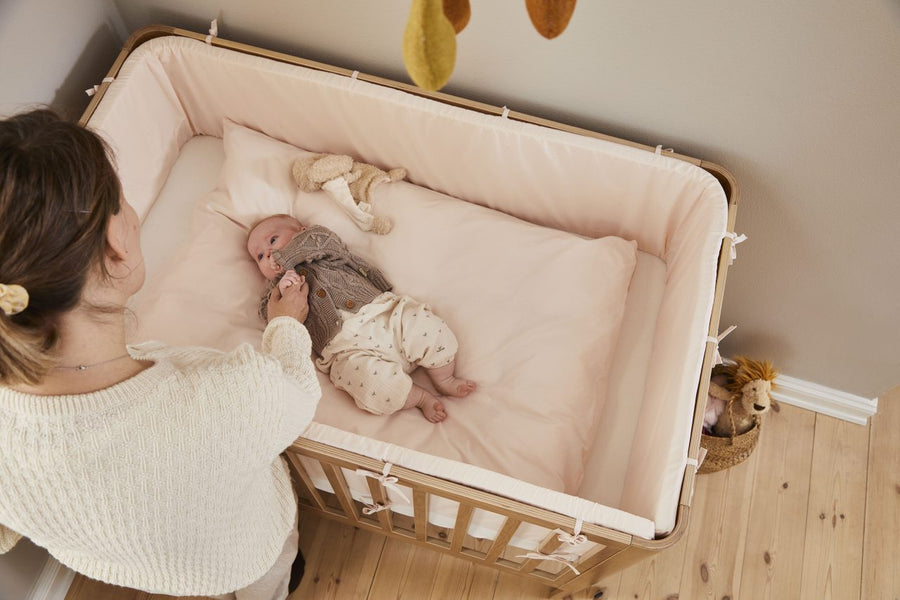 NOVA Babybed - Oak - 120x70 cm