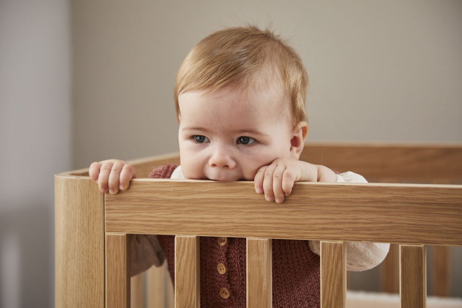 NOVA Babybed - Oak - 120x70 cm