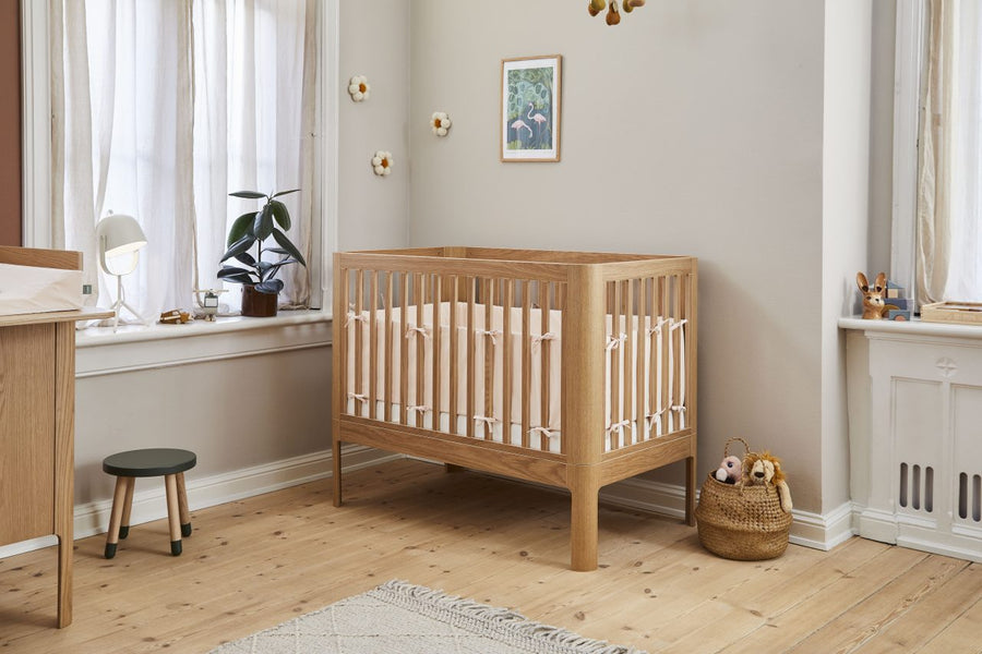 NOVA Babybed - Oak - 120x70 cm