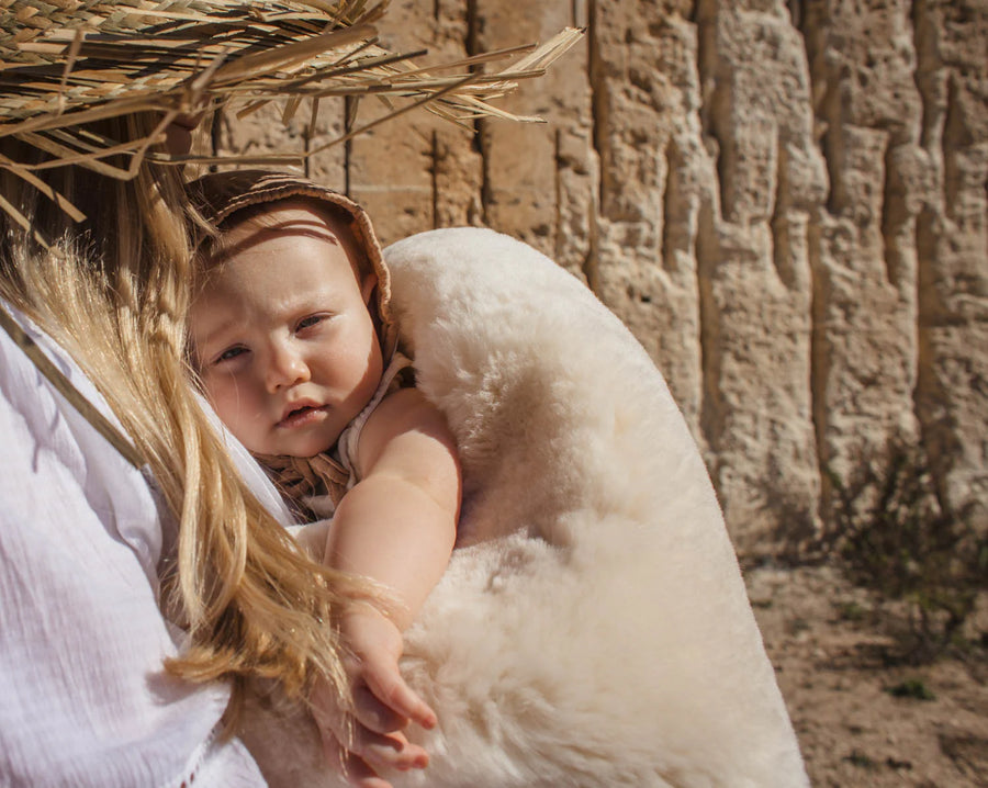 SHEEPSKIN PLAYMAT - meerdere kleuren