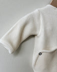 SUPER SOFT ONE PIECE FOOTIE - ECRU
