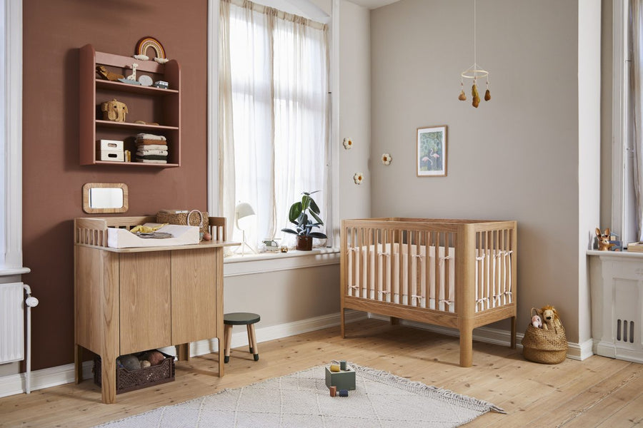 NOVA Changing Table - Oak