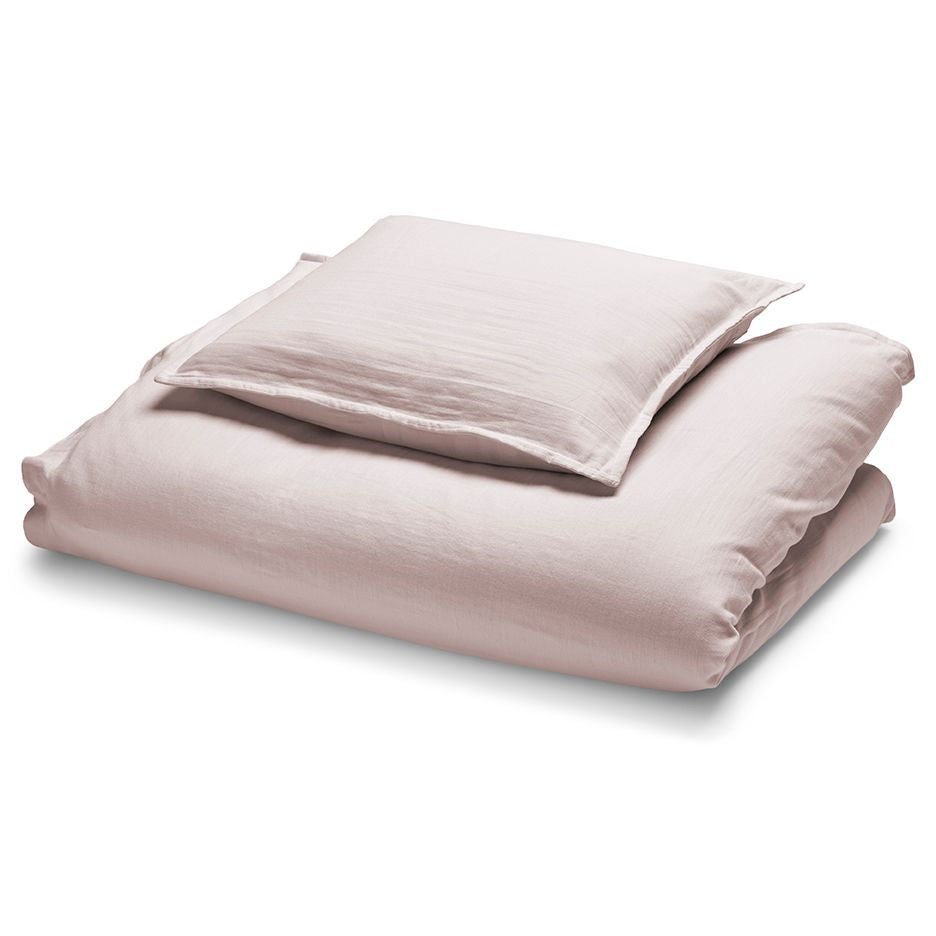 DEKBED OVERTREK JUNIOR 100X140 - Flamingo pink