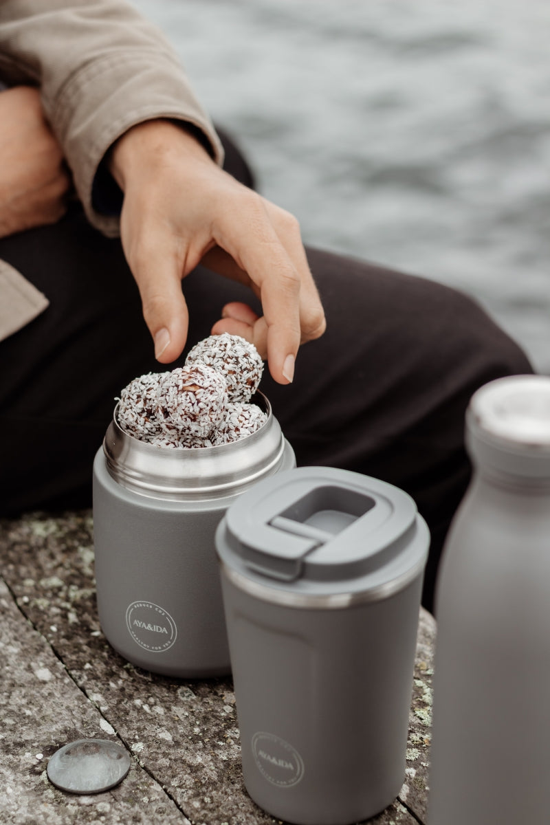 FOOD&#39;IE - Thermos voor Baby’s &amp; Volwassenen - Cream Beige