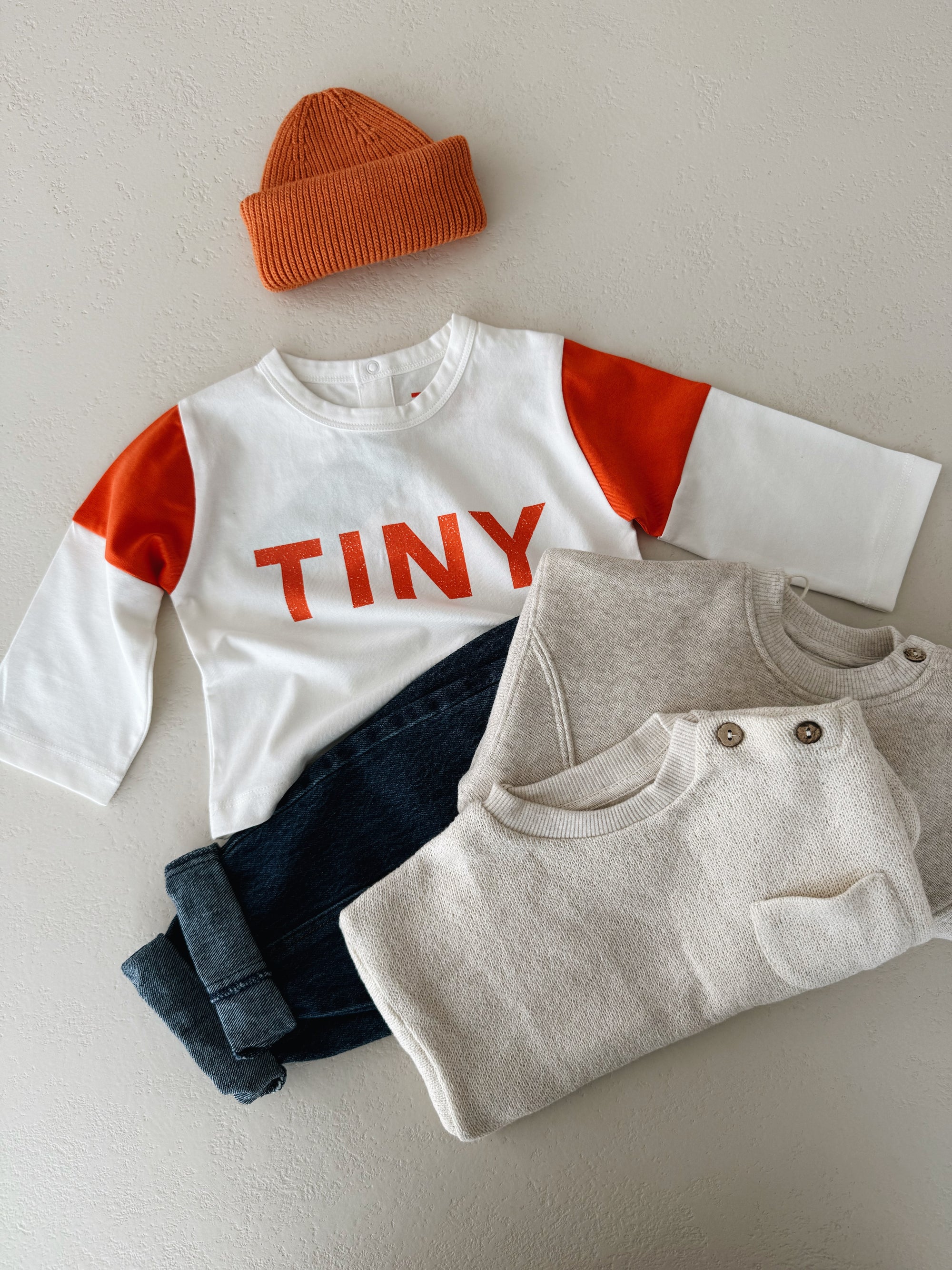 JERSEY SWEATER BABY BOYS - PENCIL