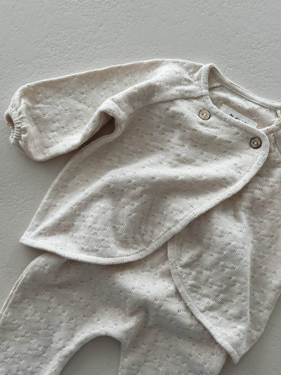 EMBELLISHED JERSEY CARDIGAN - newborn