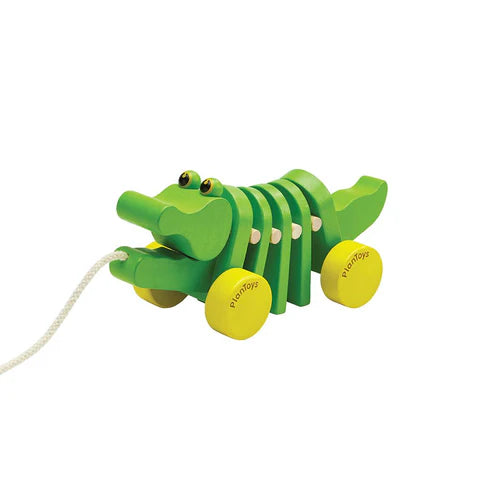PULL TOY DANCING ALLIGATOR