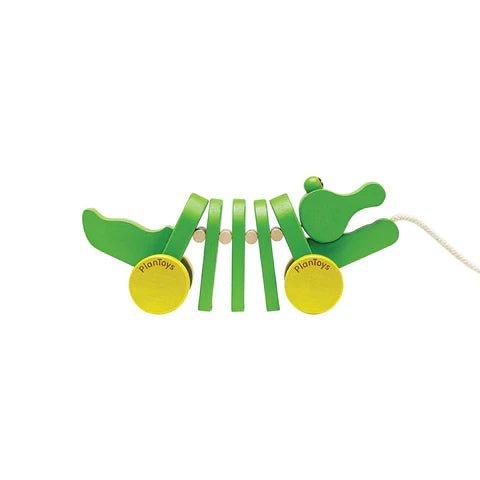 PULL TOY DANCING ALLIGATOR