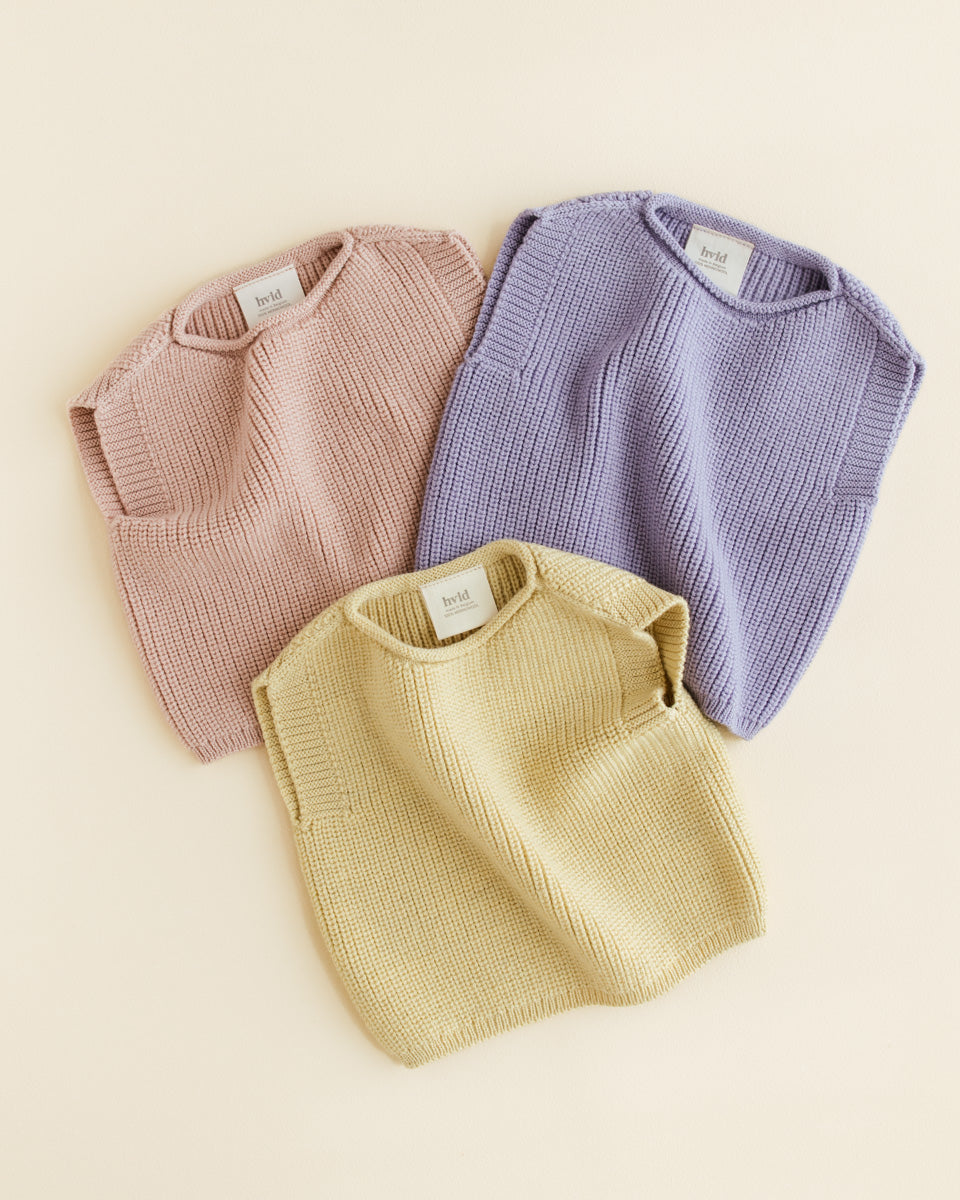 VEST HARVEY BABY - lilac