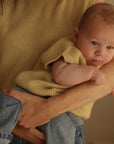 VEST HARVEY BABY - light yellow