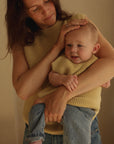 VEST HARVEY BABY - light yellow