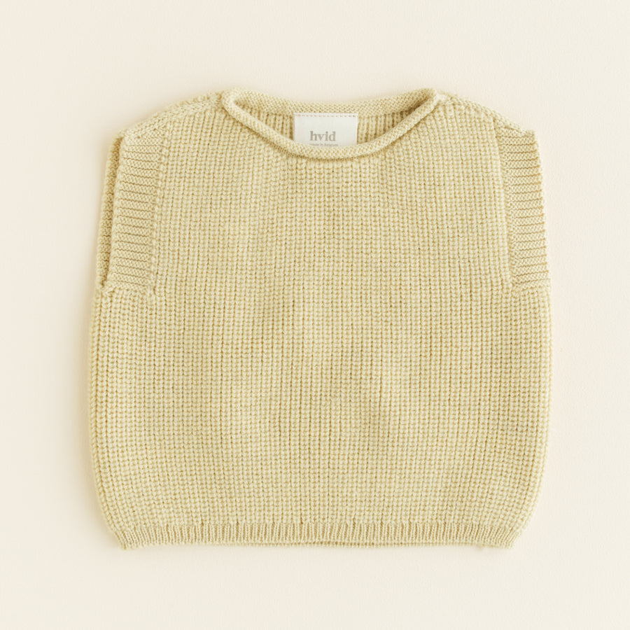 VEST HARVEY BABY - light yellow