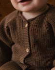 CARDIGAN INGA - mocha