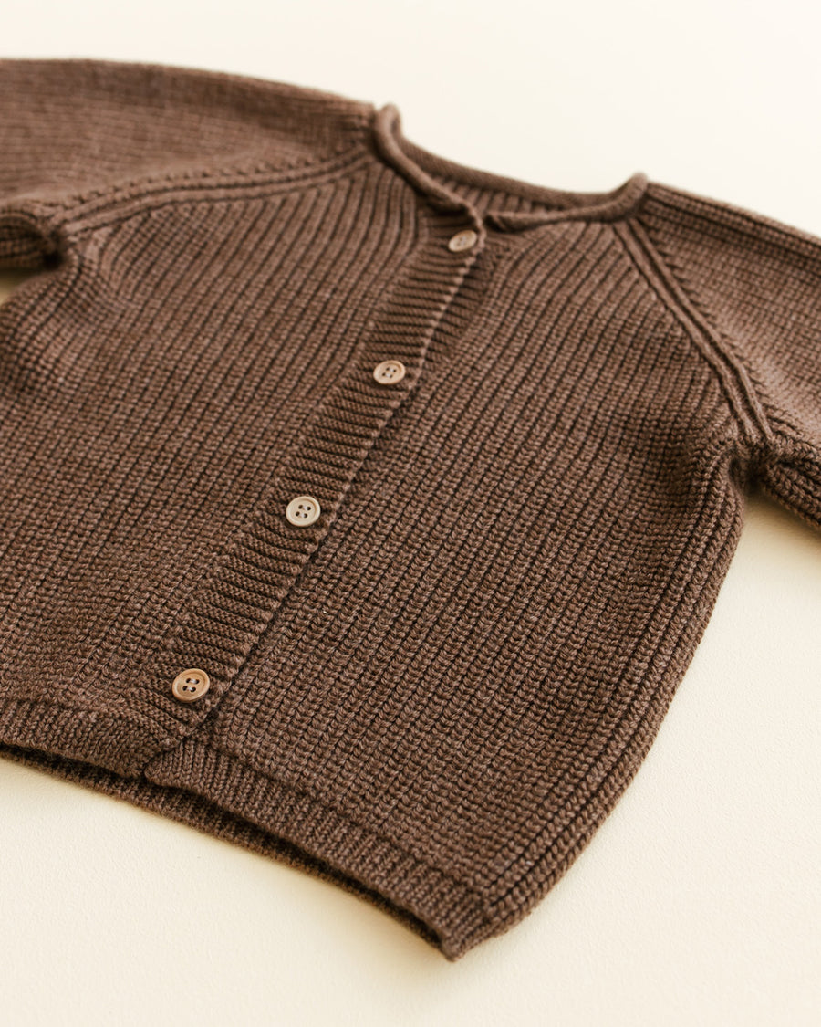 CARDIGAN INGA - mocha