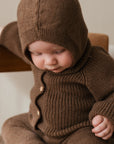 CARDIGAN INGA - mocha