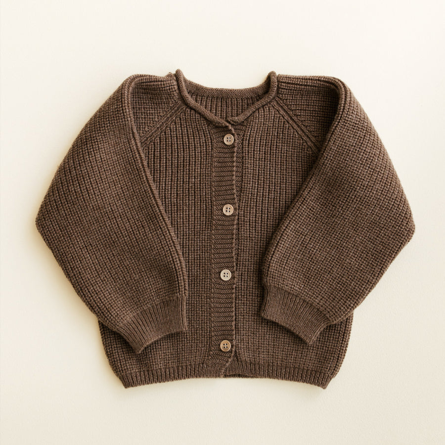 CARDIGAN INGA - mocha