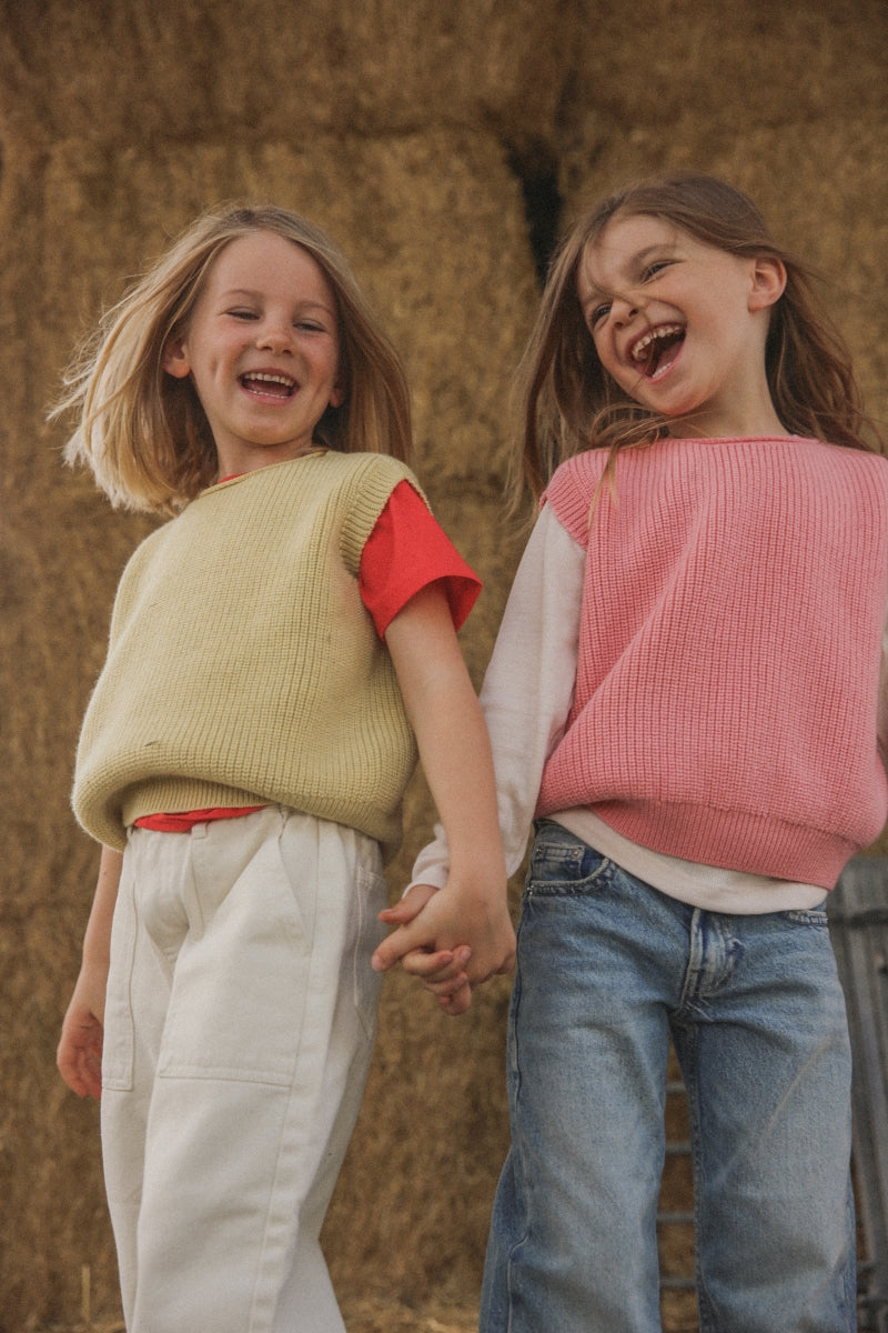 VEST HARVEY KIDS - bubblegum