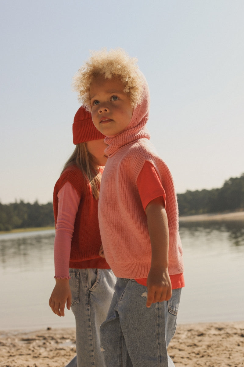 VEST HARVEY KIDS - bubblegum