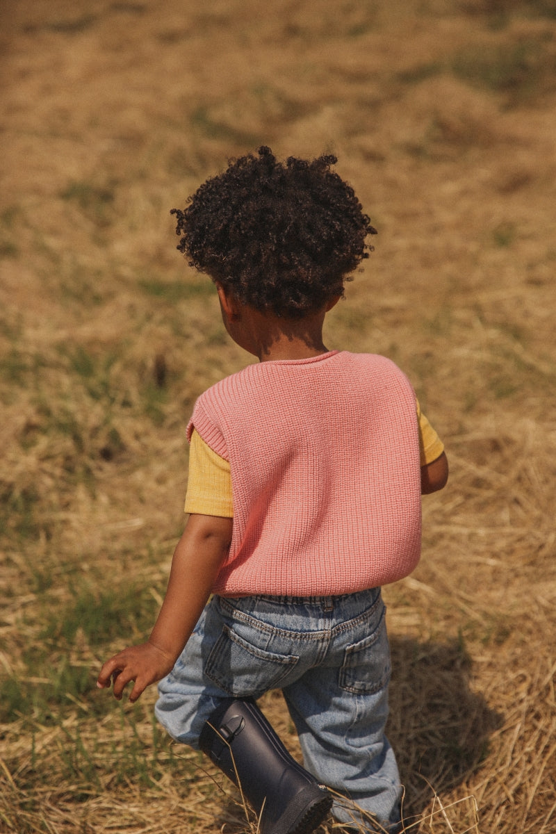 VEST HARVEY KIDS - bubblegum