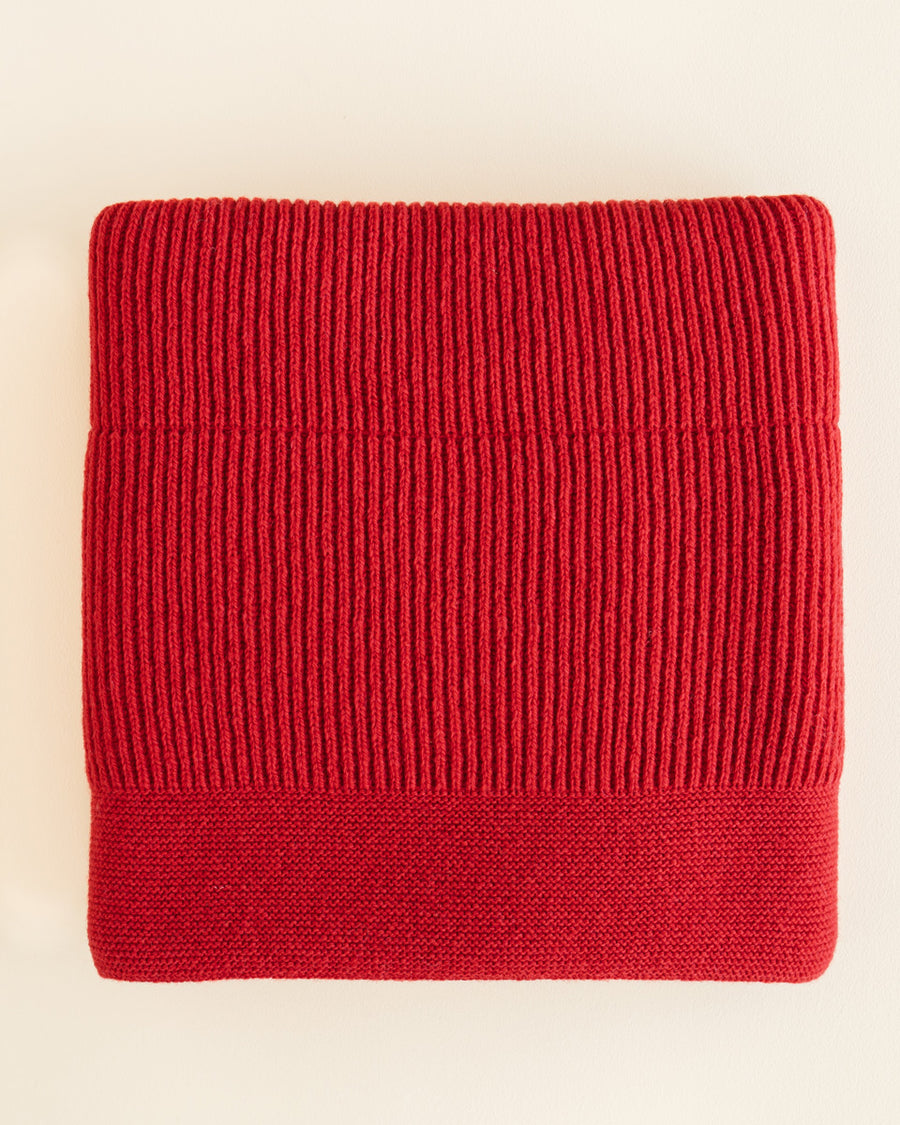 BLANKET GASTON - 140x140 apple red