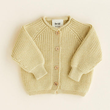 CARDIGAN INGA - light yellow - 0-3m