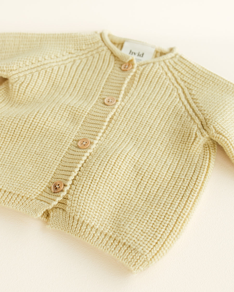 CARDIGAN INGA - light yellow - 0-3m