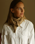 TRIAGLE SCARF JOSEPHINA - Sand