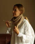 TRIAGLE SCARF JOSEPHINA - Sand