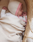 Bonnet Dolly - newborn cream/bubblegum