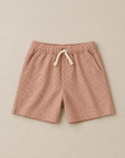 PERRY SHORT - POPPY GINGHAM