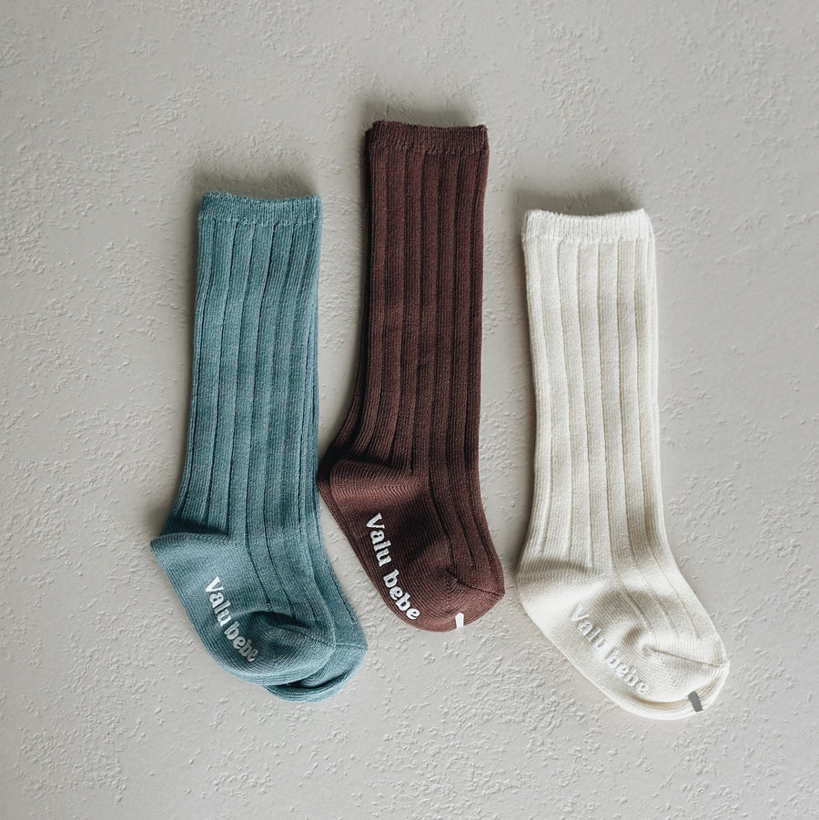 RIB LINE SOCKS - SET VAN 3