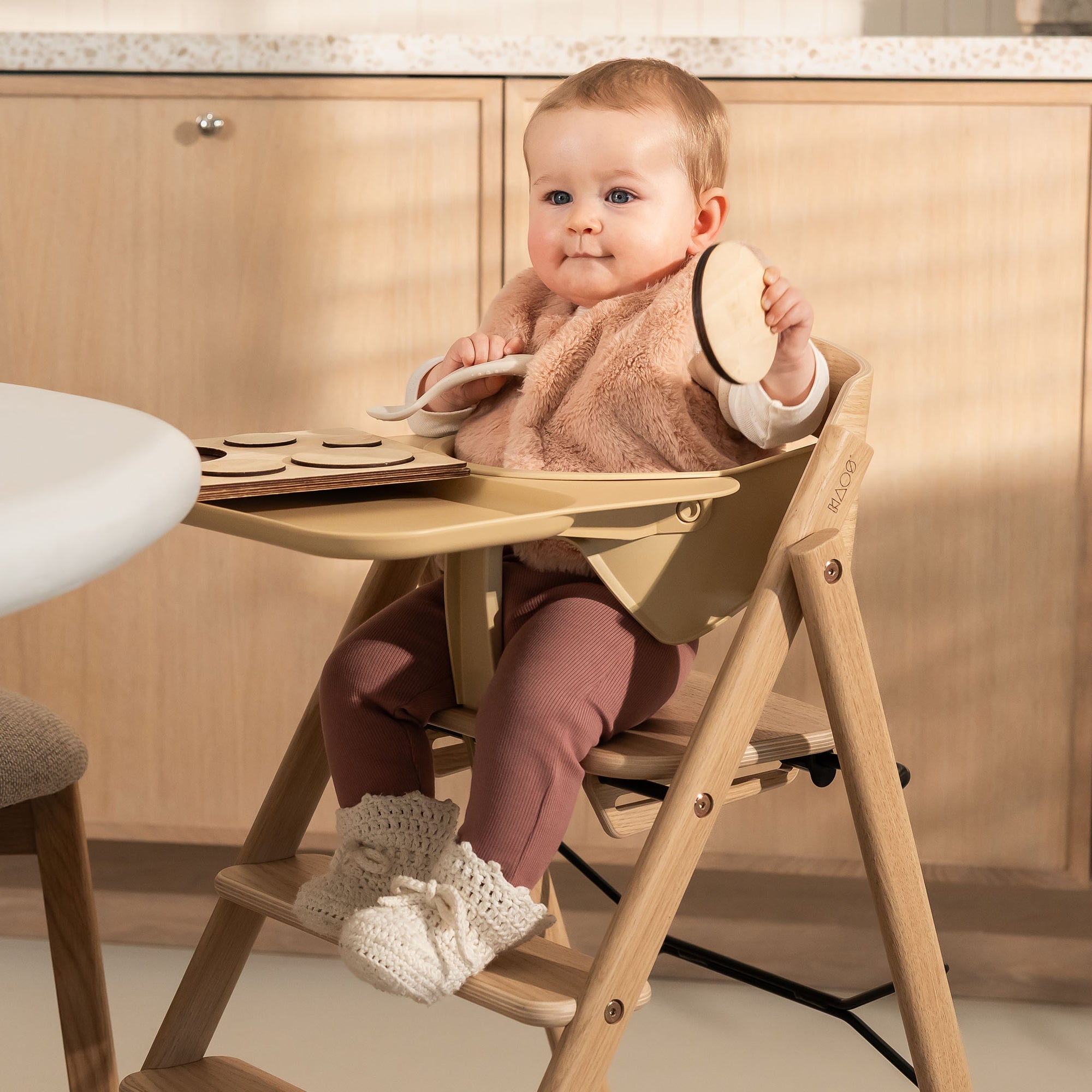 Klapp High Chair - OAK