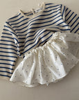BLUE DOTS BLOOMER - BABY