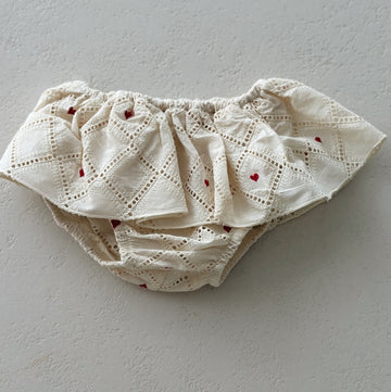 HEARTS RUFFLE BLOOMER