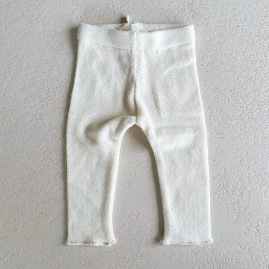 SUPER SOFT BABY PANTS FLEECE - ECRU