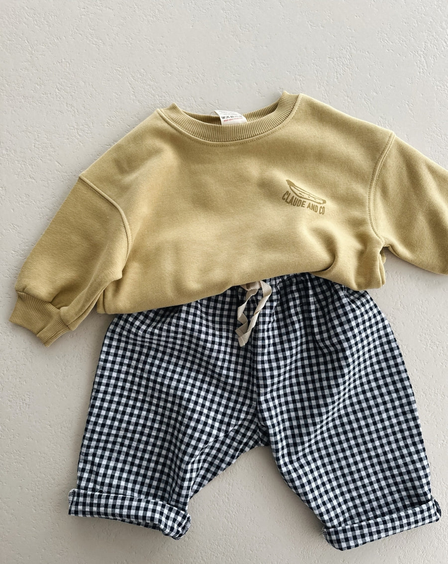 VICHY BAGGY PANTS - baby