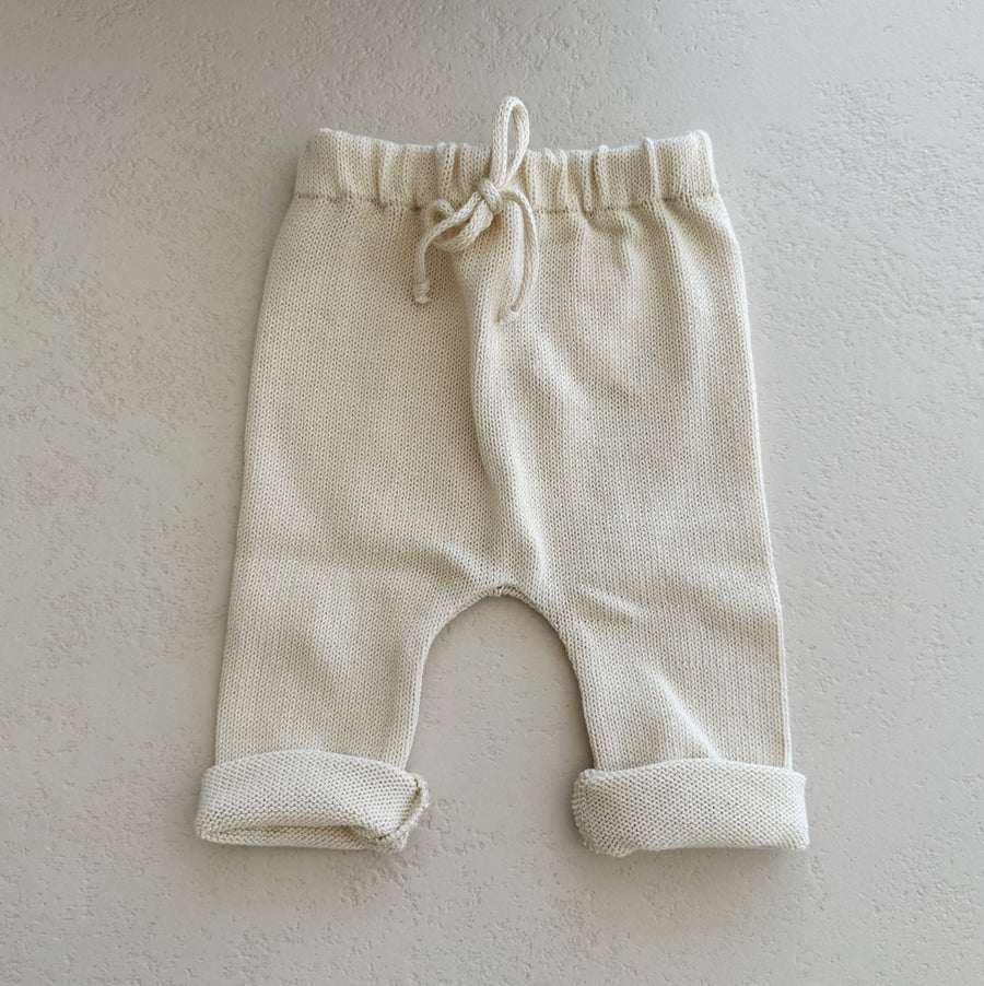 KNIT SUMMER PANTS - baby