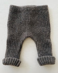 WOOL BABY PANTS - TAUPE