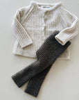 WOOL BABY PANTS - TAUPE