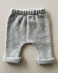 WOOL TROUSERS - LIGHT GREY