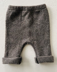 WOOL TROUSERS - TAUPE