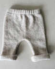 WOOL TROUSERS - TAN