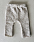 WOOL TROUSERS - TAN