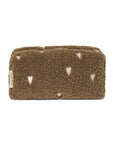 CHUNKY POUCH - BROWN HEARTS