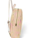 Poplin Striped Mini Backpack