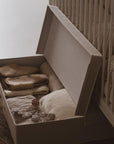 Opberglade – Linnen Grijs-Beige