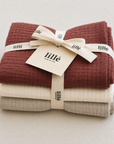 MULLTÜCHER 3ER-PACK – Geschenkset Auburn