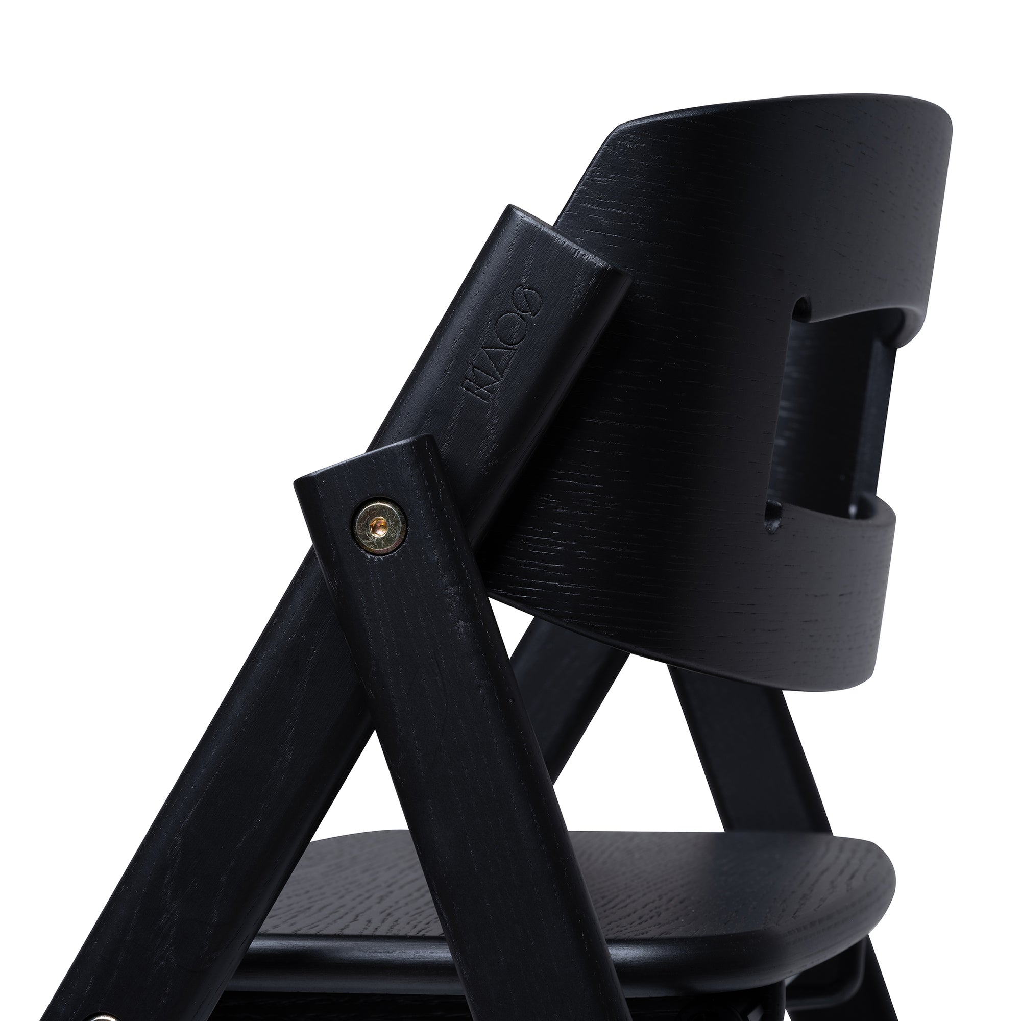 Klapp High Chair zwart